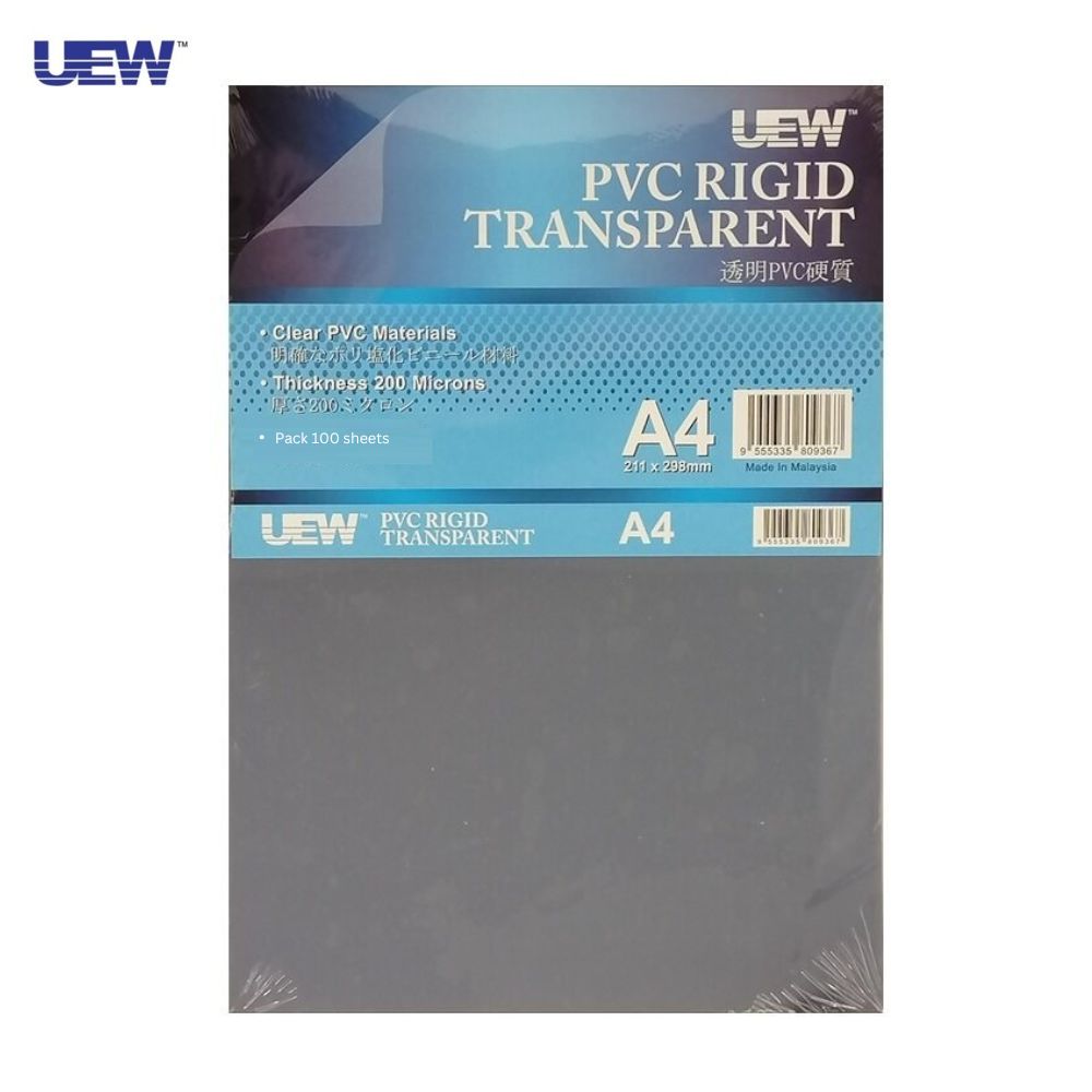 QP PVC RIGID SHEET A4 100S