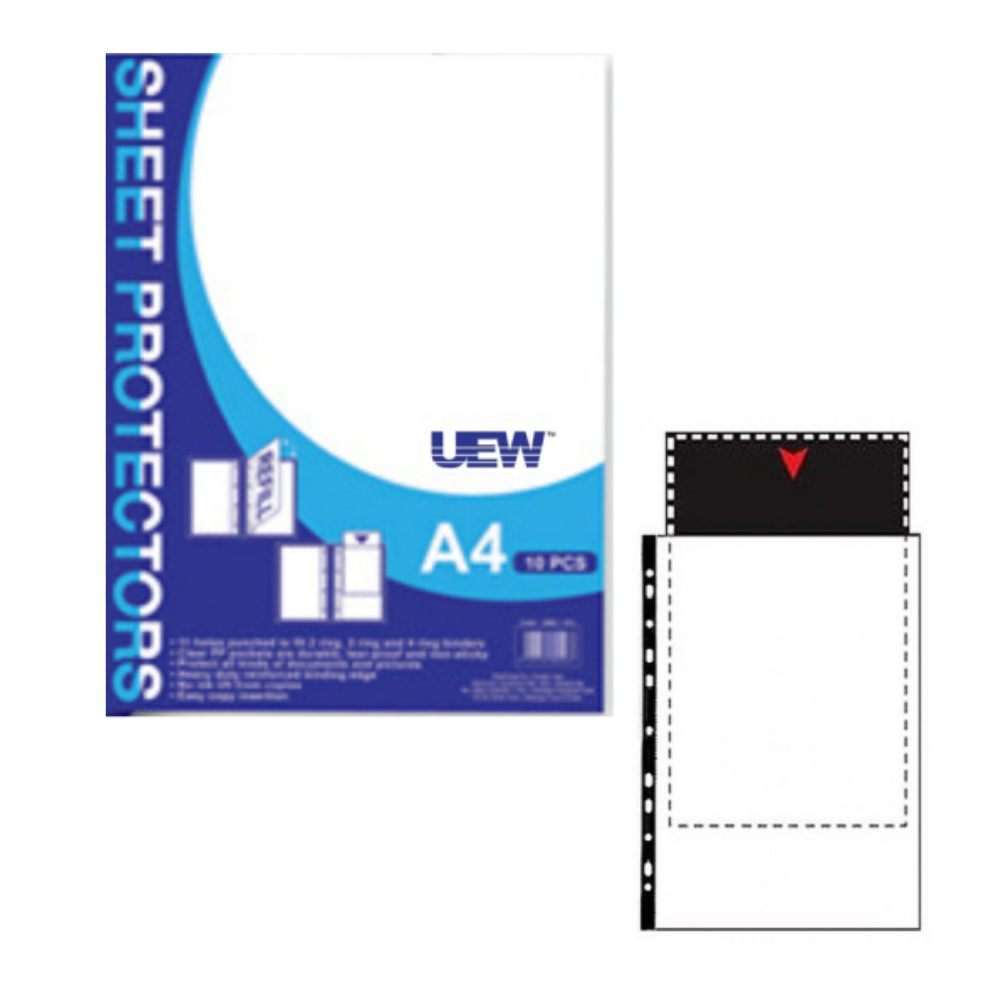 QP A4 SHEET PROTECTOR 100'S