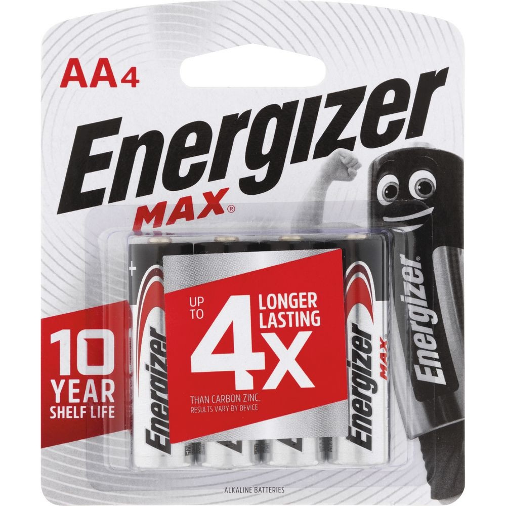QP Battery ENERGIZER Heavy Duty AA - 4'pcs per pack